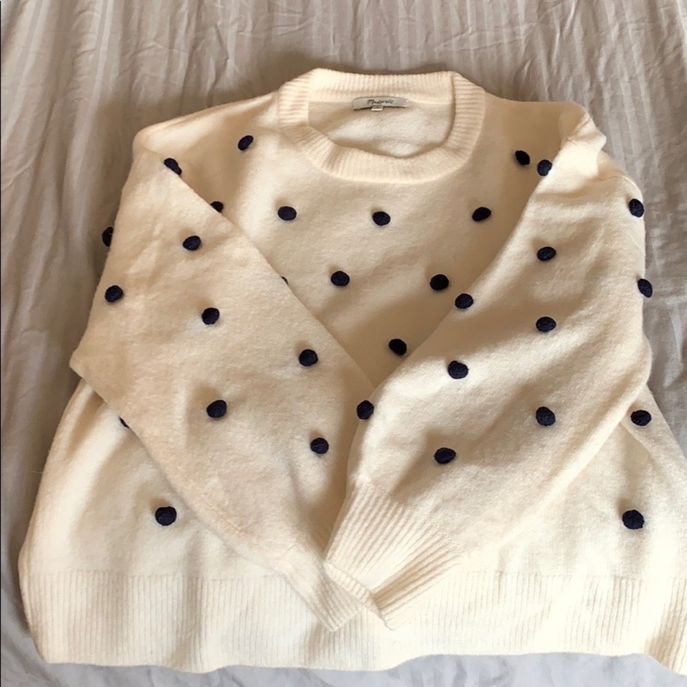 Madewell Brockton Bobble Sweater